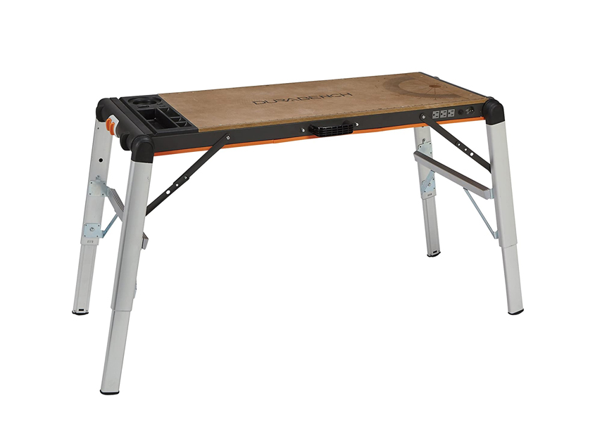 x-tra hand 2-in-1 portable workbench/platform, 500-lb. capacity
