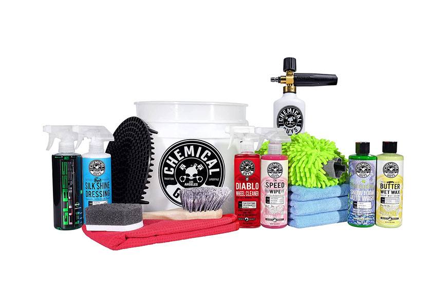 chemical guys hol169 16 piece arsenal builder car cleaning kit
