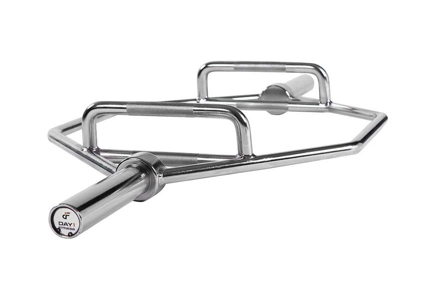 day 1 fitness olympic 2 inch combo hex bar