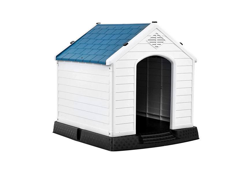 giantex waterproof plastic dog house
