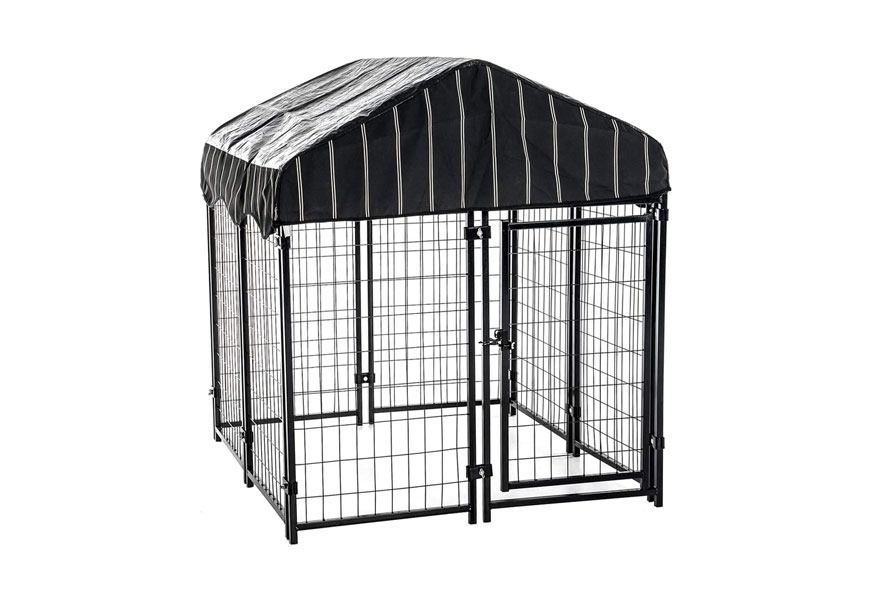 lucky dog uptown welded wire kennel