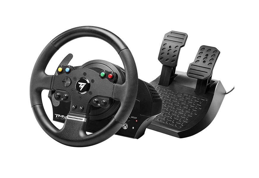 thrustmaster tmx force feedback racing wheel