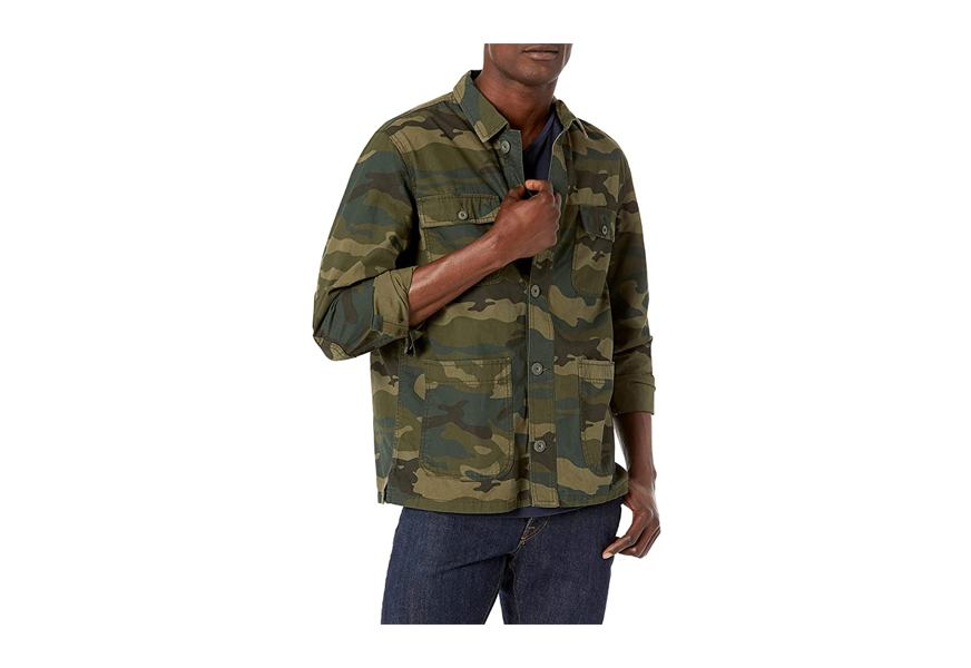 amazon essentials men's shirt jacket