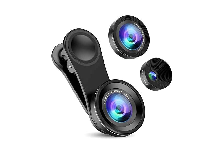 amir fisheye, wide angle and macro lens set