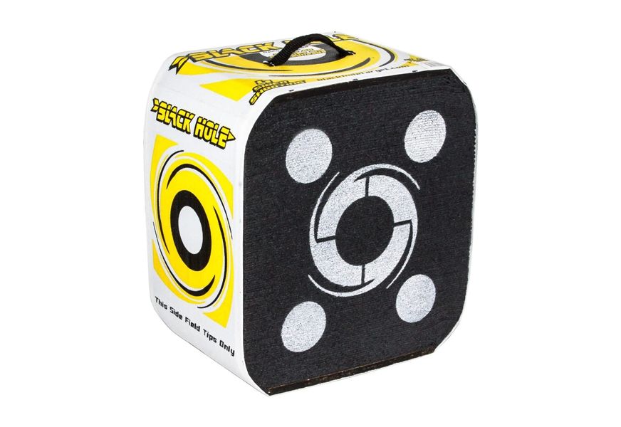 black hole 4 sided archery target