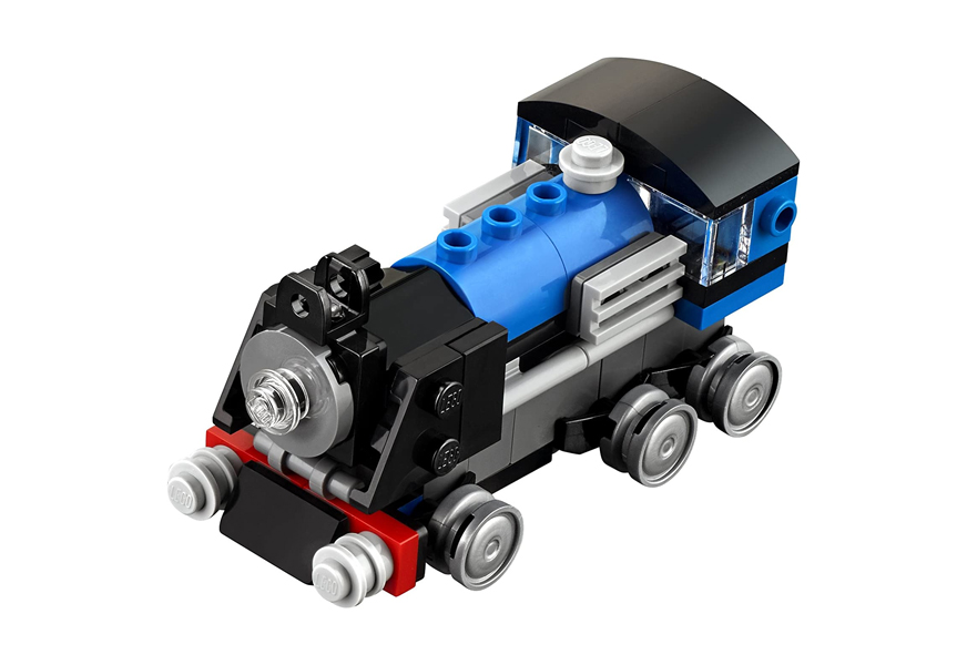 blue express lego creator set