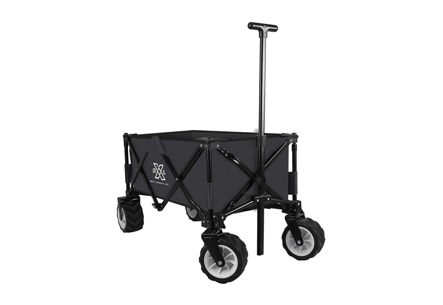 bxl heavy duty collapsible garden cart