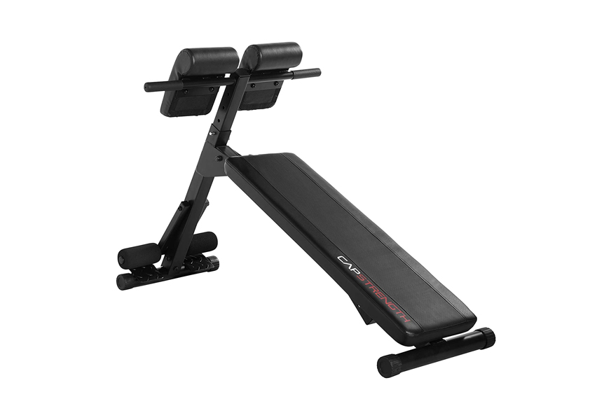 cap barbell back machine