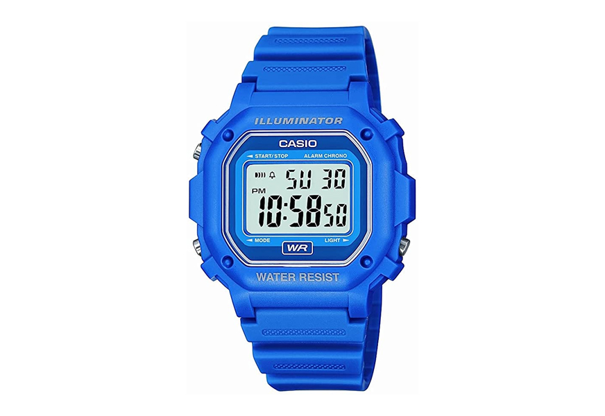 casio water resistant digital watch