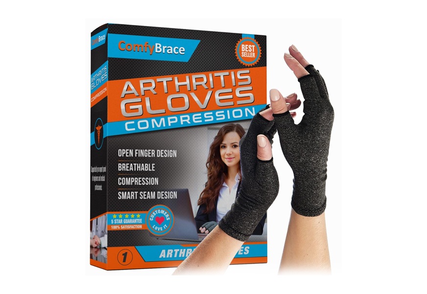 comfy brace arthritis hand compression gloves