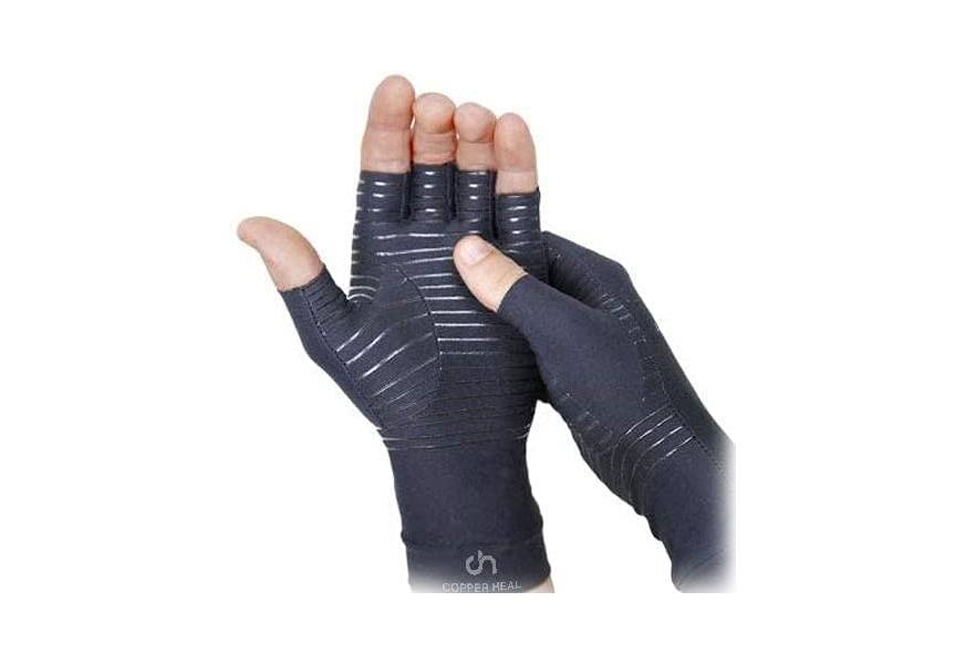 copper heal arthritis compression gloves