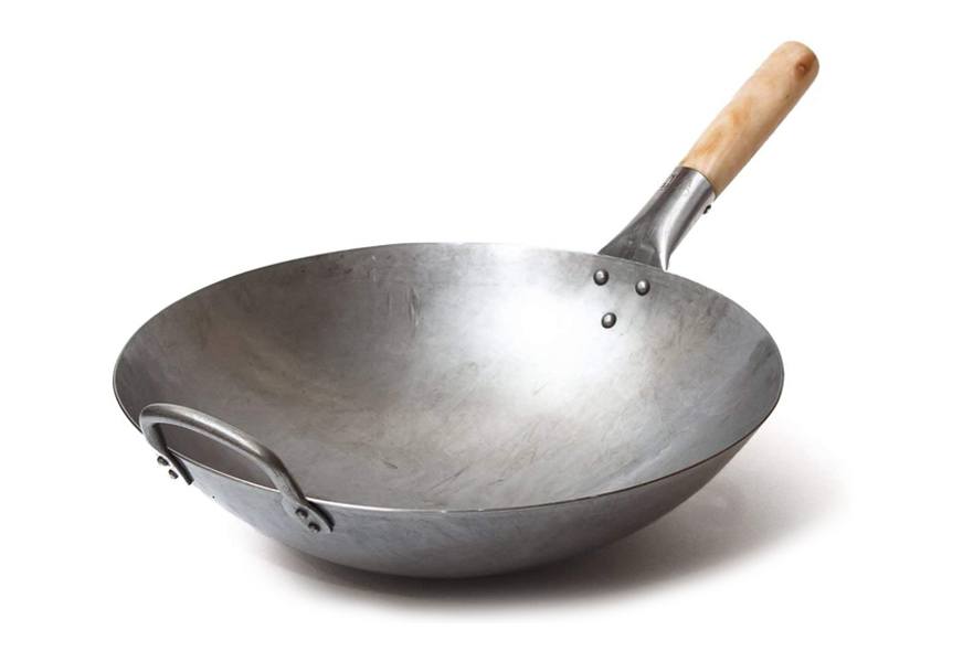 craft wok traditional hand hammered carbon steel wok