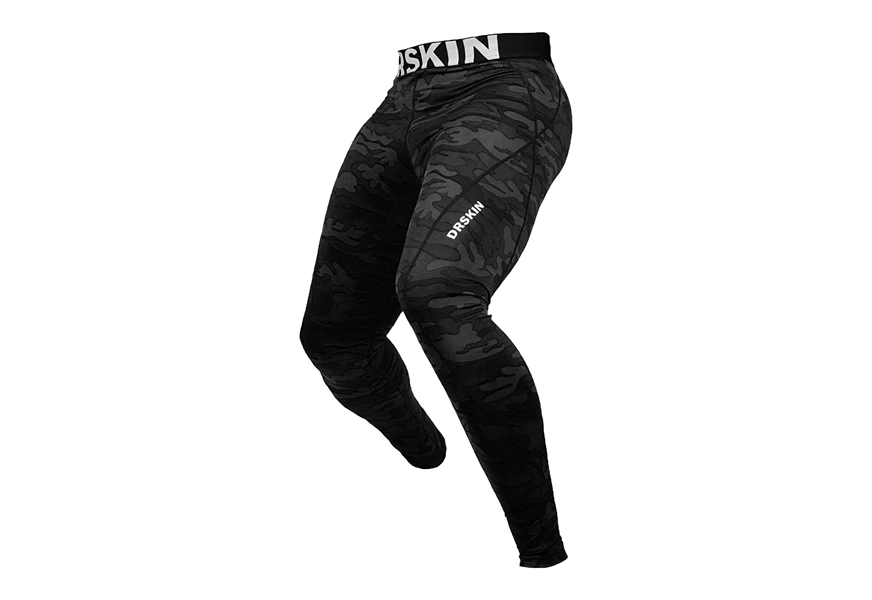 drskin men’s compression dry cool sports yoga pants