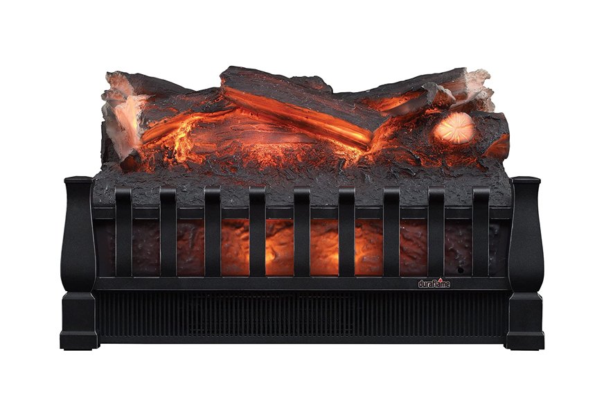 duraflame dfi021aru electric log set heater with realistic ember bed