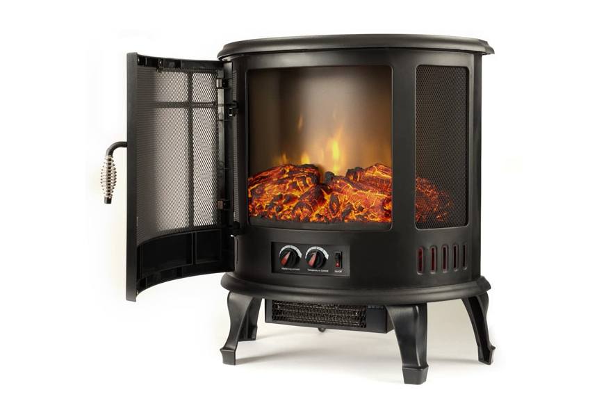 e flame usa regal free standing electric fireplace