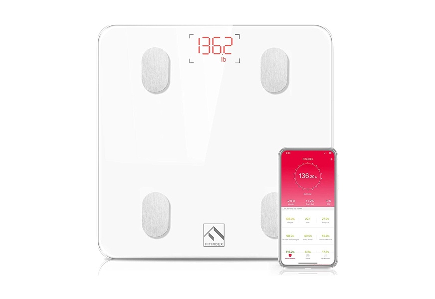 fitindex bluetooth body fat scale