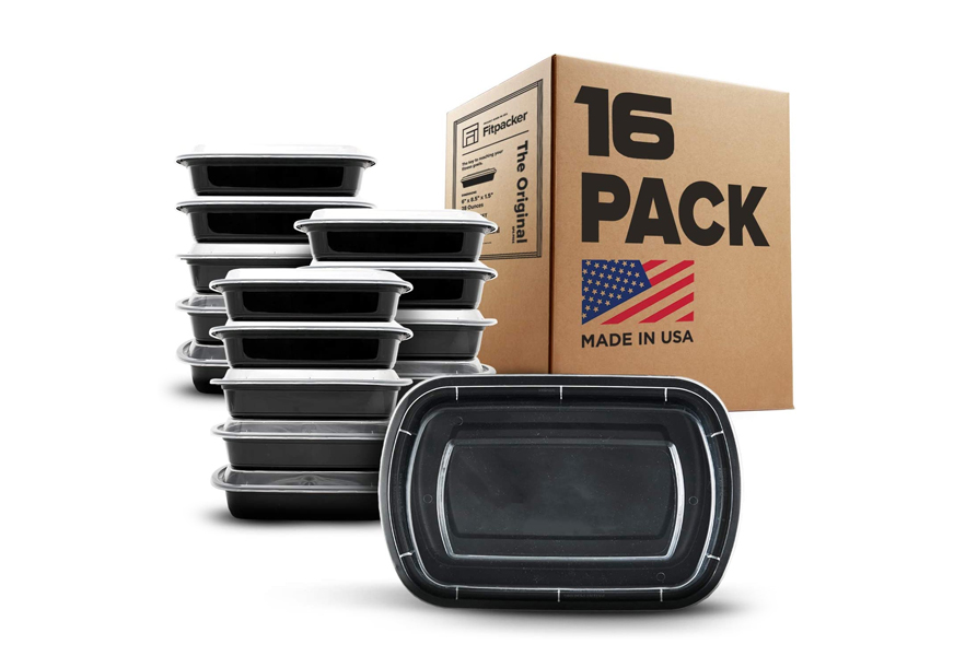 fitpacker 16 pack meal prep containers