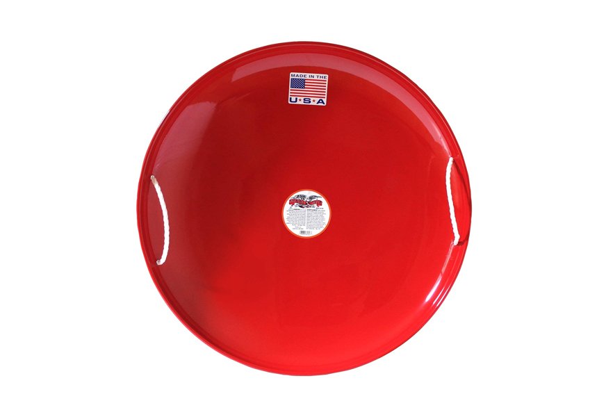 flexible flyer metal snow disc saucer sled