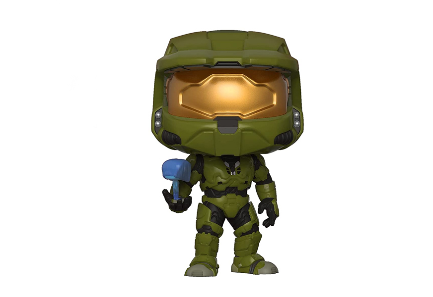 funko pop! halo master chief with cortana collectible figure - pop vinyl