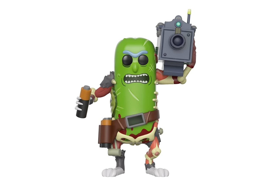 funko pop! morty-pickle rick with laser collectible figurine