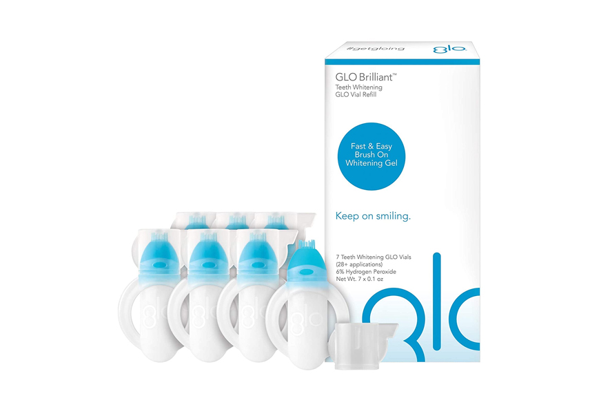 glo science brilliant teeth whitening kit refills