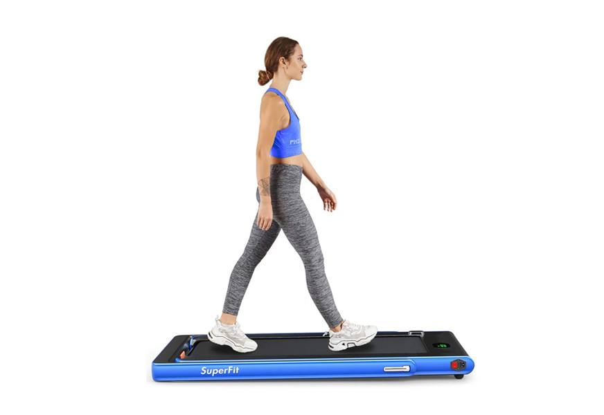 goplus 2 in 1 folding treadmill