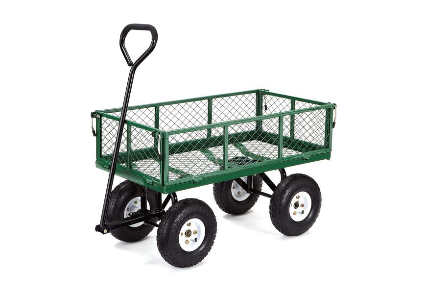 gorilla carts gor400 com steel garden cart