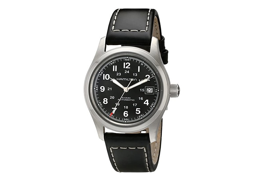 hamilton men's khaki field watch