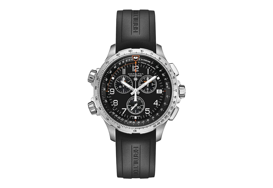 hamilton men’s khaki x-wind aviator watch