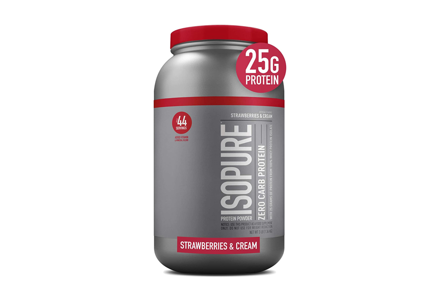 isopure zero carb 100% whey protein powder