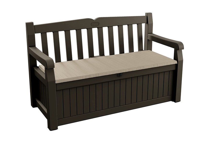 keter eden garden storage bench deck box