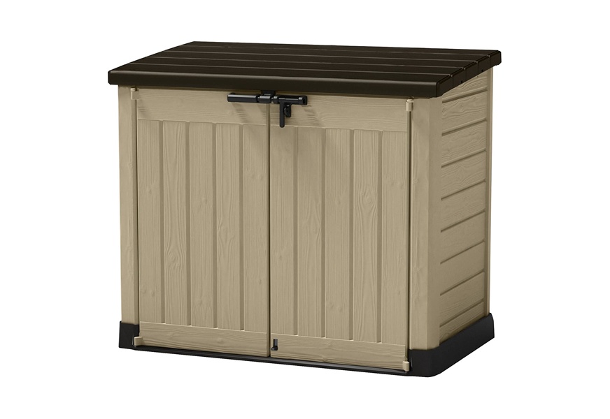 keter store it out outdoor resin horizontal storage shed