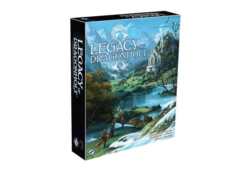 legacy of dragonholt rpg - solo board game