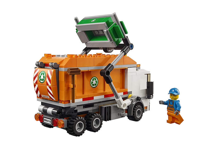 lego city garbage truck