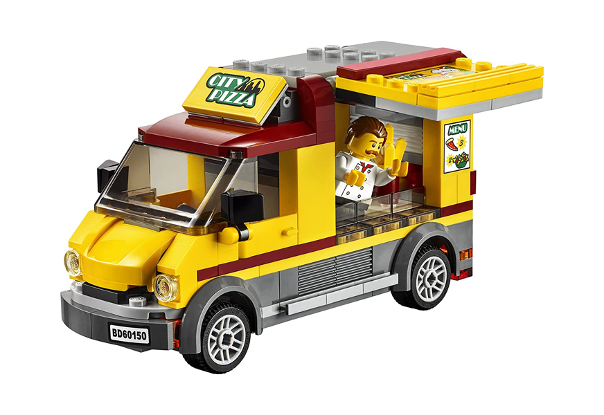 lego city great vehicles pizza van