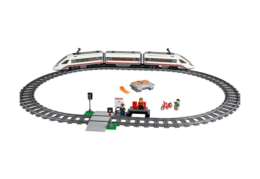lego city high-speed passenger train
