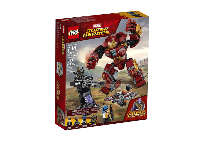 lego marvel super heroes avenger infinity war hulkbuster building kit