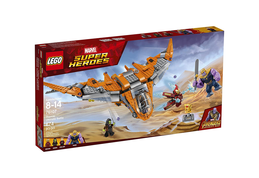 lego marvel super heroes avenger infinity war thanos building kit