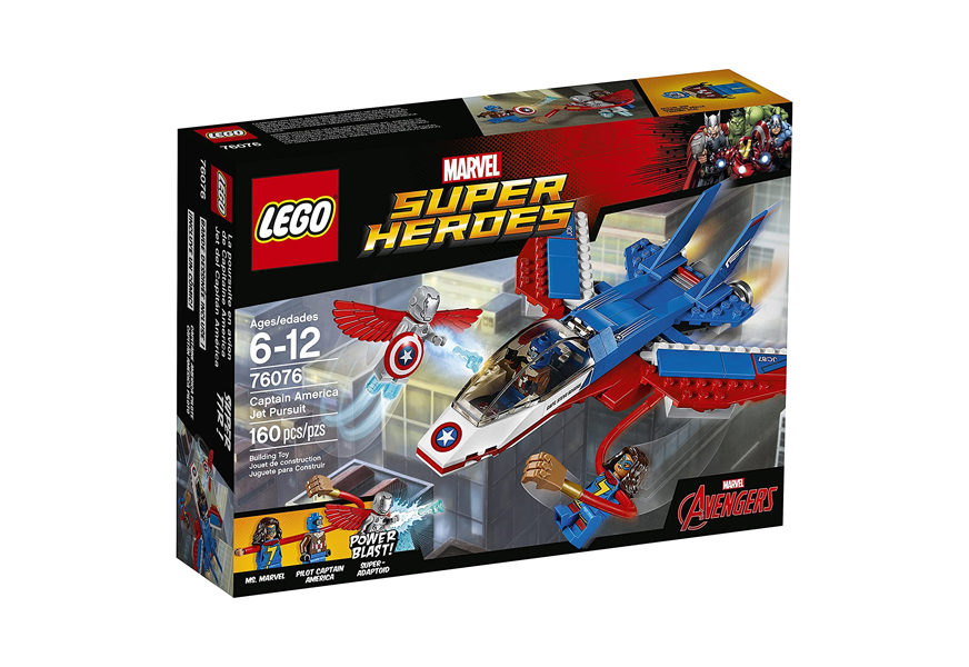 lego marvel super heroes captain america jet pursuit building kit