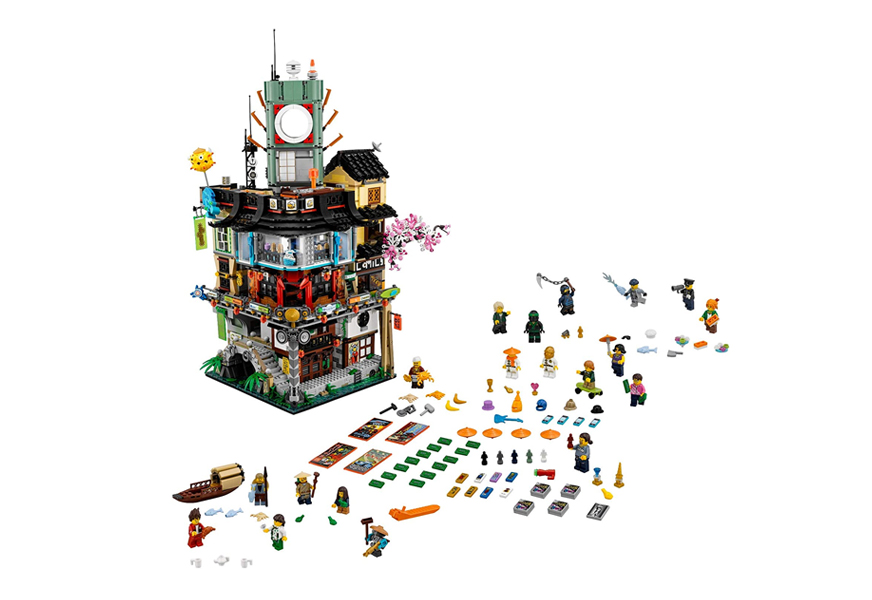 lego ninjago city building kit