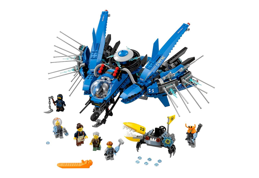 lego ninjago movie lightning jet building kit
