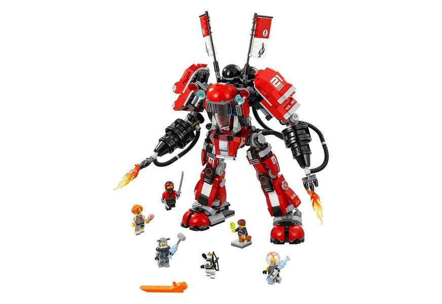 lego ninjago set - movie fire mech building kit