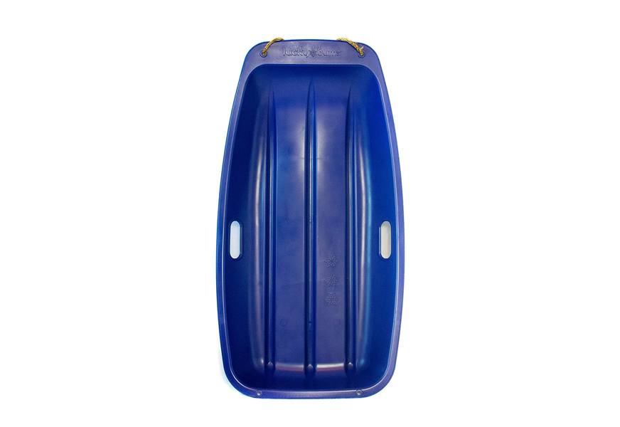 lucky bums kids plastic snow sled toboggan
