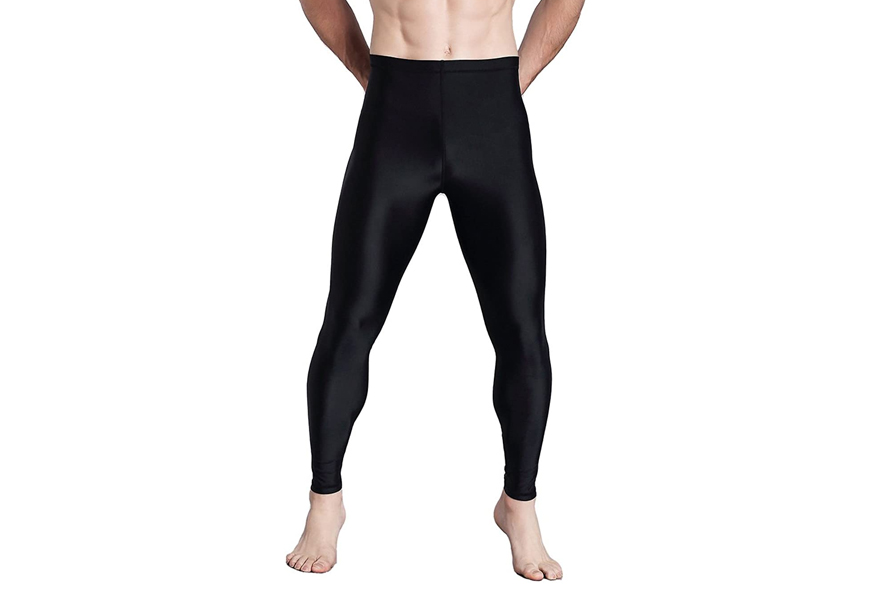 lynddora men's active fitness leggings running tights yoga pants