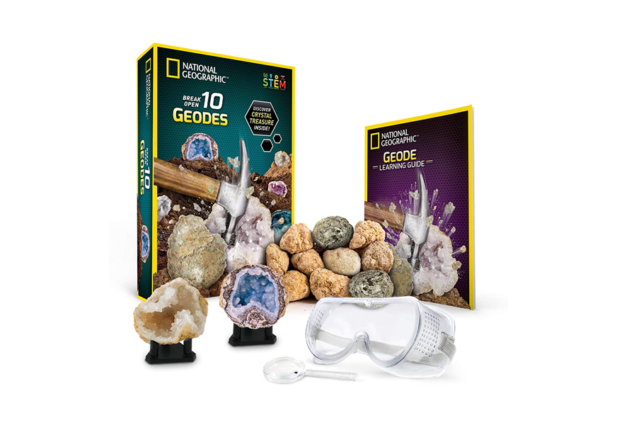 national geographic - break open 10 premium geodes
