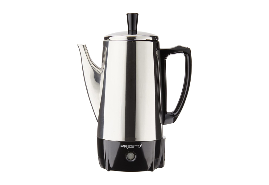 presto 02822 6-cup stainless-steel coffee percolator