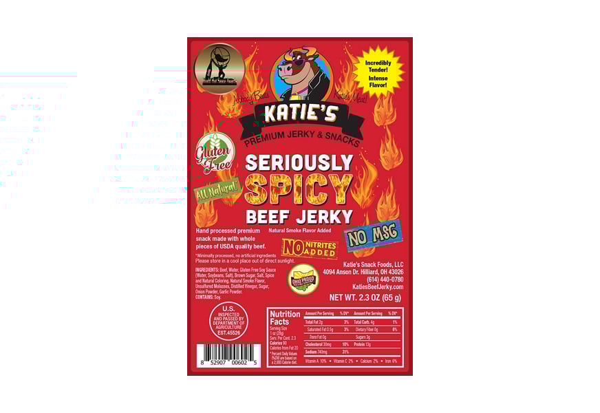seriously spicy beef jerky