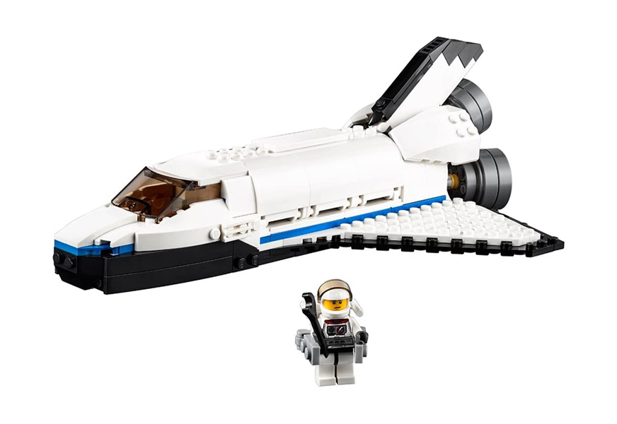 space shuttle explorer lego creator set