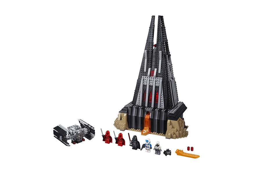 star wars darth vader’s lego castle set