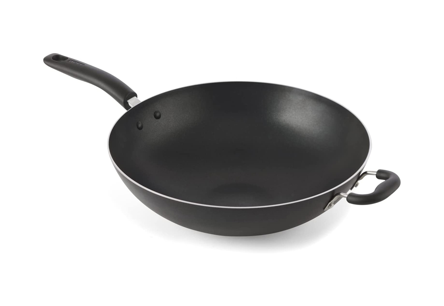 t fal non stick aluminum wok
